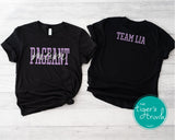 Pageant Shirt | Personalized Pageant Mom | Short-Sleeve Shirt | Long-Sleeve Shirt