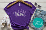 Pageant Shirt | Personalized Pageant Mom | Monochromatic Short-Sleeve Shirt