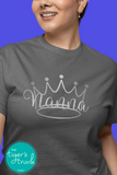 Pageant Shirt | Personalized Pageant Grandmother | Monochromatic Short-Sleeve Shirt