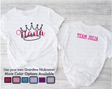 Pageant Shirt | Personalized Pageant Grandmother | Short-Sleeve Shirt