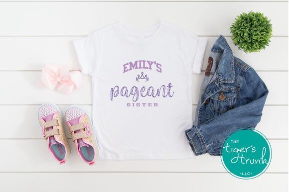 Pageant Shirt | Pageant Sister | Short-Sleeve Shirt