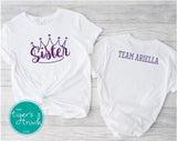 Pageant Shirt | Personalized Pageant Sister | Short-Sleeve Shirt