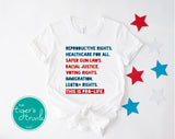 Patriotic Shirt | Independence Day | 4th of July | Human Rights Shirt | This is Pro-Life | Short-Sleeve Shirt