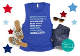 Patriotic Shirt | Independence Day | 4th of July | Human Rights Shirt | This is Pro-Life | Short-Sleeve Shirt