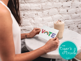 Equality | LGBTQ+ Rights | Pride Card | VOTE Rainbow | Instant Download | Printable Card