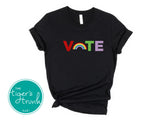 Equality Shirt | LGBTQ+ Rights | Pride Shirt | VOTE | Short-Sleeve Shirt