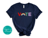 Equality Shirt | LGBTQ+ Rights | Pride Shirt | VOTE | Short-Sleeve Shirt