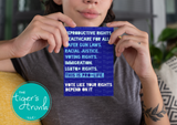 Human Rights Card | Political Activism Card | VOTE Blue | This is Pro-Life | Instant Download | Printable Card