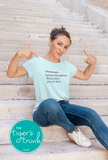 Equality Shirt | Women's Rights | Protect Your Daughter Educate Your Son | Short-Sleeve Shirt