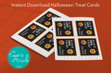 Halloween Treat Cards | We'll Give You Pumpkin To Talk About | Instant Download | Printable Cards