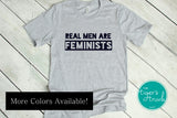 Human Rights Shirt | Women's Rights Shirt | Real Men are Feminists | Short-Sleeve Shirt