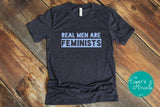 Human Rights Shirt | Women's Rights Shirt | Real Men are Feminists | Short-Sleeve Shirt