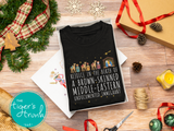 Christmas Shirt | Rejoice in the Birth of a Brown-Skinned Middle-Eastern Undocumented Immigrant | Long-Sleeve Shirt