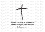 Ash Wednesday Card | Instant Download | Printable Card