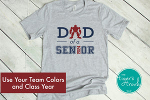 Robotics Shirt | Robotics Dad of a Senior | Class of 2024 | Short-Sleeve Shirt