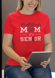 Robotics Shirt | Mascot Shirt | Robotics Mom of a Senior | Class of 2024 | Short-Sleeve Shirt