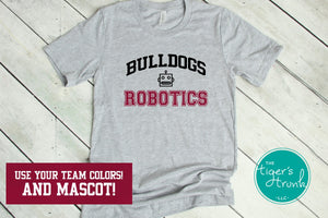 Robotics Team Shirt | Mascot Shirt | Short-Sleeve Shirt