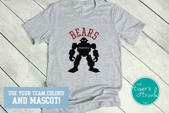 Robotics Team Shirt | Mascot Shirt | Short-Sleeve Shirt