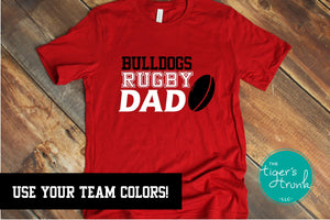 Rugby Shirt | Rugby Dad | Short-Sleeve Shirt