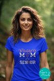 Scholars' Bowl Shirt | Scholastic Bowl Shirt | Quiz Bowl Shirt | Mascot Shirt | Mom of a Senior | Class of 2025 | Short-Sleeve Shirt