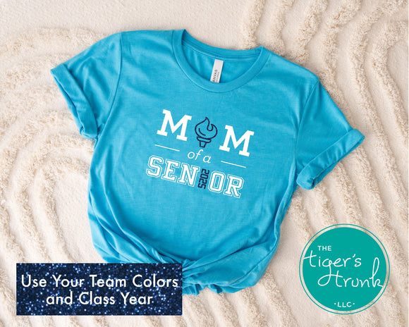 Scholars' Bowl Shirt | Scholastic Bowl Shirt | Quiz Bowl Shirt | Mom of a Senior | Class of 2025 | Short-Sleeve Shirt