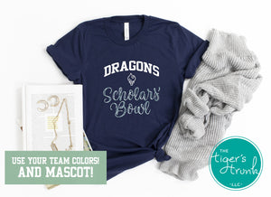 Scholars' Bowl Shirt | Mascot Shirt | Short-Sleeve Shirt