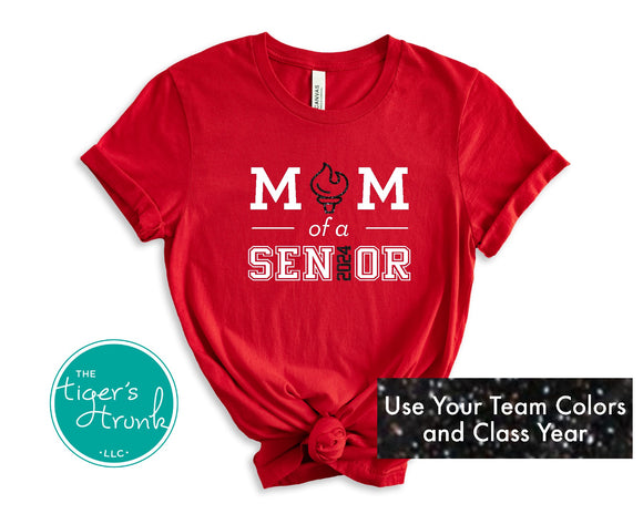Scholars' Bowl Shirt | Scholastic Bowl Shirt | Quiz Bowl Shirt | Mom of a Senior | Class of 2024 | Short-Sleeve Shirt