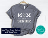 Scholars' Bowl Shirt | Scholastic Bowl Shirt | Quiz Bowl Shirt | Mom of a Senior | Class of 2024 | Short-Sleeve Shirt