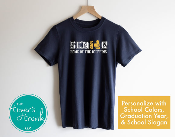 Band Shirt | Senior Shirt | Class of 2024 | Senior Drum Major | Short-Sleeve Shirt