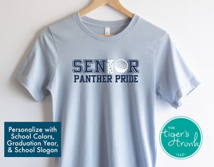 Senior Shirt | Class of 2024 | Senior Golf | Short-Sleeve Shirt