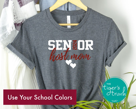 Senior Mom | Class of 2024 | Senior Host Mom | Short-Sleeve Shirt