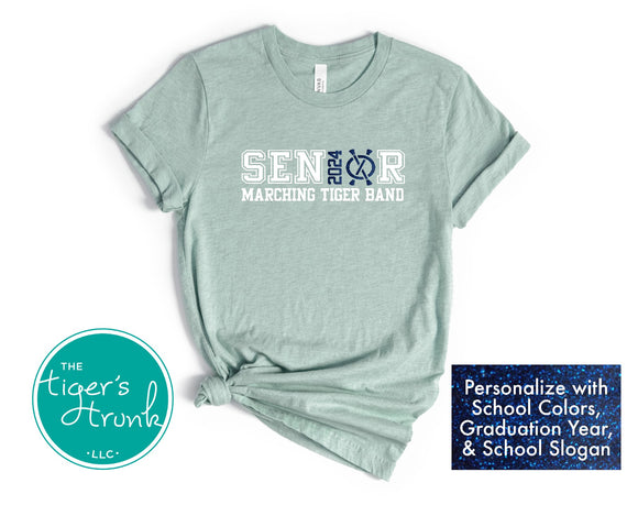 Senior Shirt | Class of 2024 | Senior Majorette | Short-Sleeve Shirt