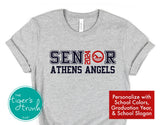 Swim Team Shirt | Senior Shirt | Class of 2024 | Senior Swimmer | Short-Sleeve Shirt