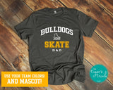 Skating Shirt | Mascot Shirt | Skate Dad | Short-Sleeve Shirt