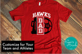 Soccer Shirt | Cheerleading Shirt | Soccer and Cheer Dad | Short-Sleeve Shirt