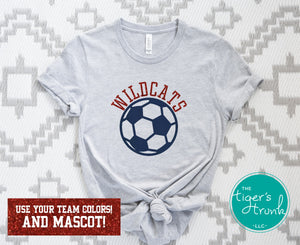 Soccer Shirt | Mascot Shirt | Short-Sleeve Shirt