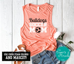 Soccer Shirt | Soccer Mom | Muscle Tank Top