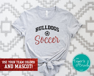 Soccer Shirt | Mascot Shirt | Short-Sleeve Shirt