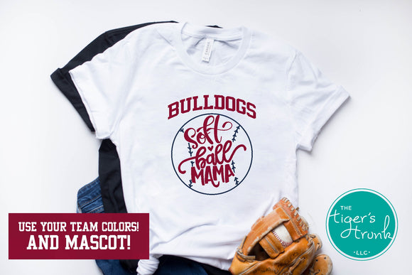 Softball Shirt | Softball Mama | Short-Sleeve Shirt