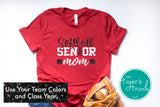 Senior Shirt | Softball Shirt | Softball Senior Mom | Class of 2024 | Short-Sleeve Shirt