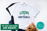 Softball Shirt | Mascot Shirt | Short-Sleeve Shirt