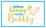 Some Bunny Needs Bubbly | Instant Download | Printable Champagne Bottle Label