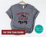 Swim Shirt | Swimming Mom | Short-Sleeve Shirt