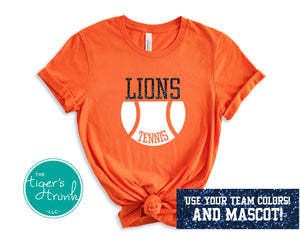 Tennis Shirt | Mascot Shirt | Short-Sleeve Shirt