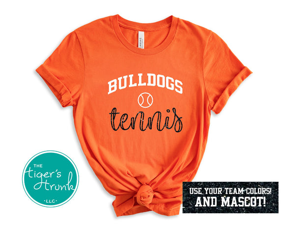 Tennis Shirt | Mascot Shirt | Short-Sleeve Shirt