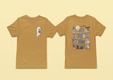 WHOLESALE and EMPLOYEES | The Burrow Bookstore | Spooky Ghost Book Collection | Short-Sleeve T-Shirt | Leeds, AL