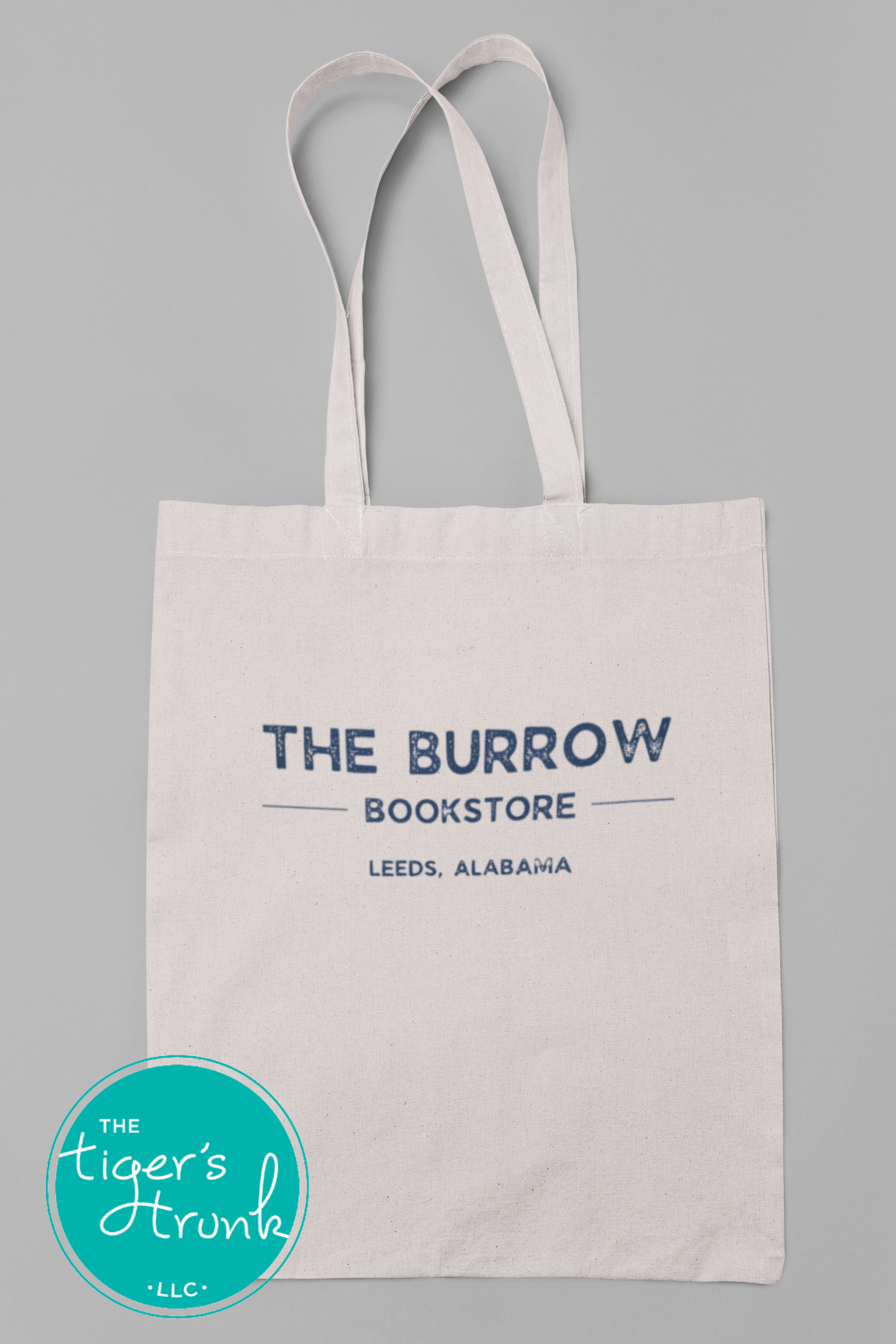 WHOLESALE and EMPLOYEES | The Burrow Bookstore | Canvas Shopping Bag | Leeds, AL
