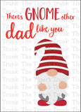 Father's Day Card | There's Gnome Other Dad Like You | Instant Download | Printable Card