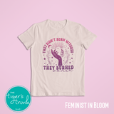 Women's Rights Shirt | Halloween Shirt | They Didn't Burn Witches, They Burned Women | Short-Sleeve Shirt