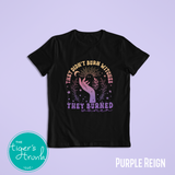 Women's Rights Shirt | Halloween Shirt | They Didn't Burn Witches, They Burned Women | Short-Sleeve Shirt